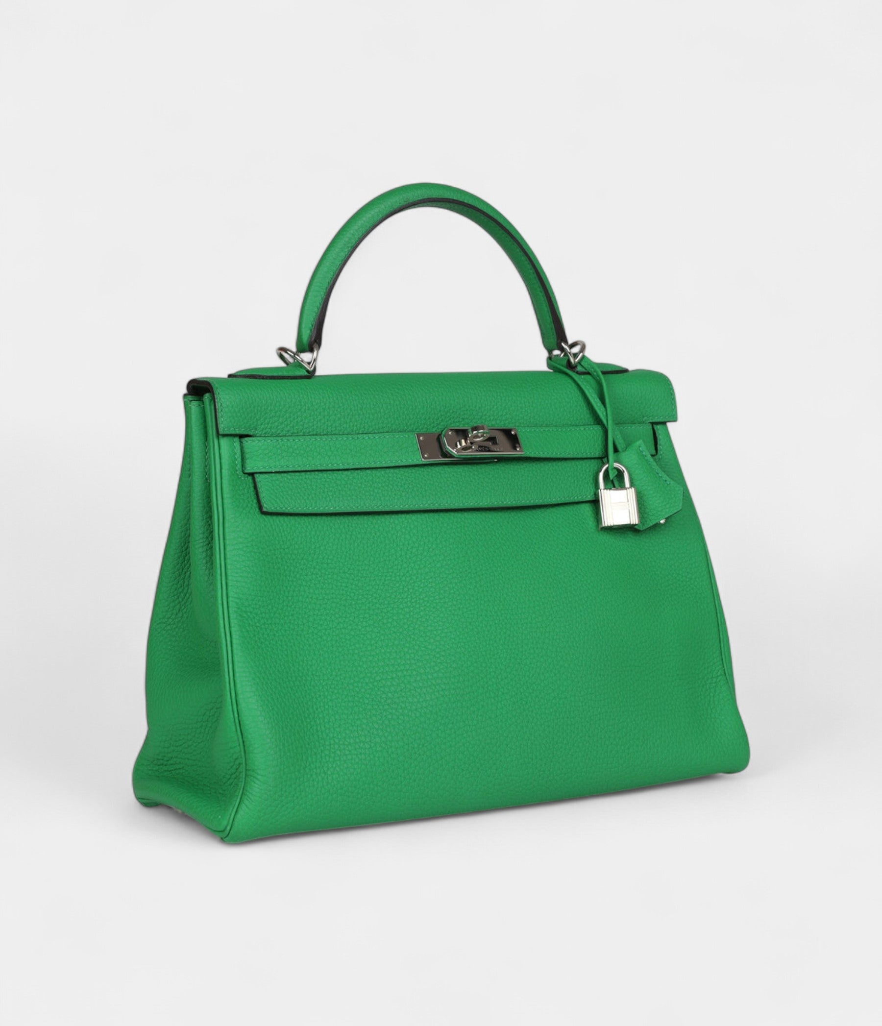 HMKelly 32 Bambou Togo Palladium Hardware