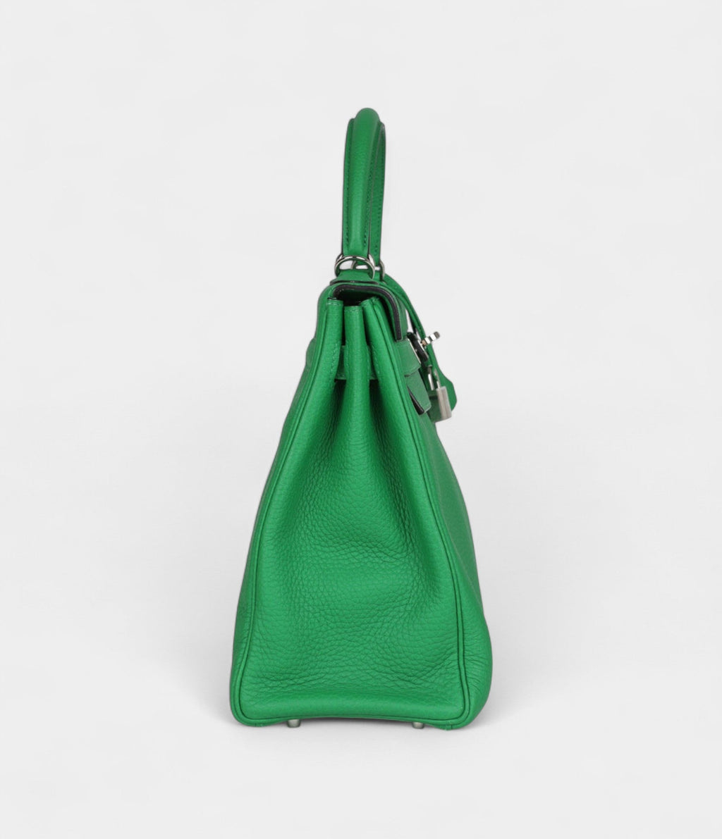 HMKelly 32 Bambou Togo Palladium Hardware