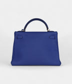 HMKelly 32 Bleu Electric Togo Gold Hardware