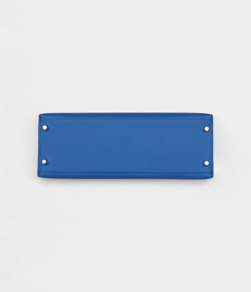 HMKelly 32 Bleu Epsom Palladium Hardware