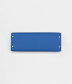 HMKelly 32 Bleu Epsom Palladium Hardware
