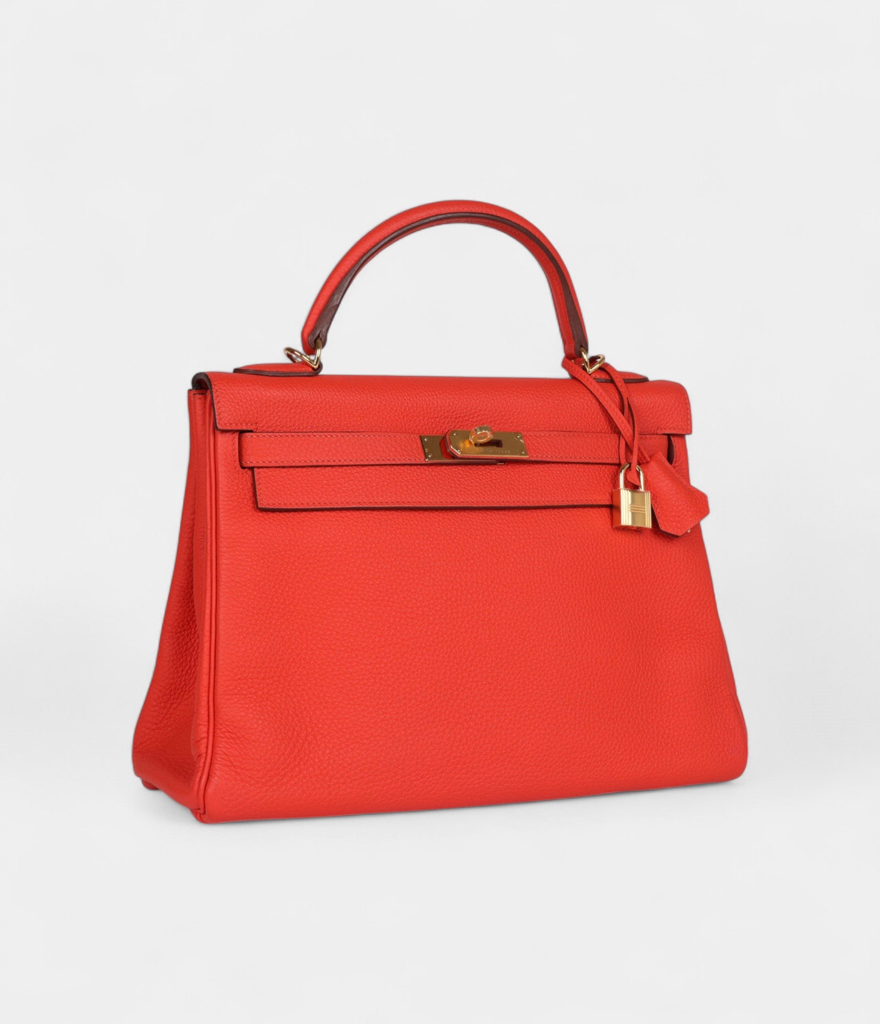 HMKelly 32 Capucine Togo Gold Hardware