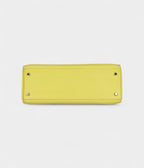 Hermes Kelly 32 Lime Candy Epsom Palladium Hardware