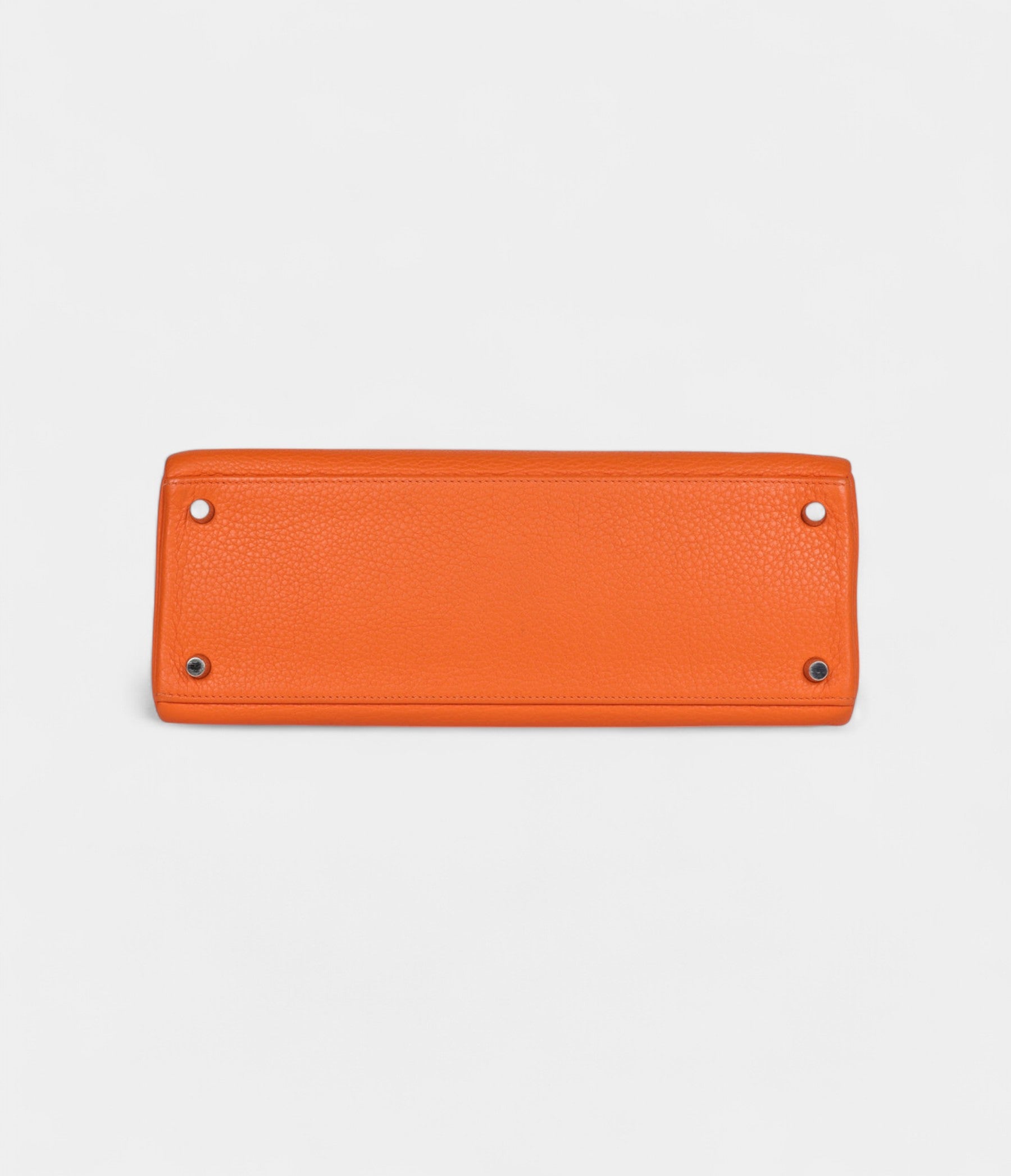 HMKelly 32 Orange Togo Palladium Hardware
