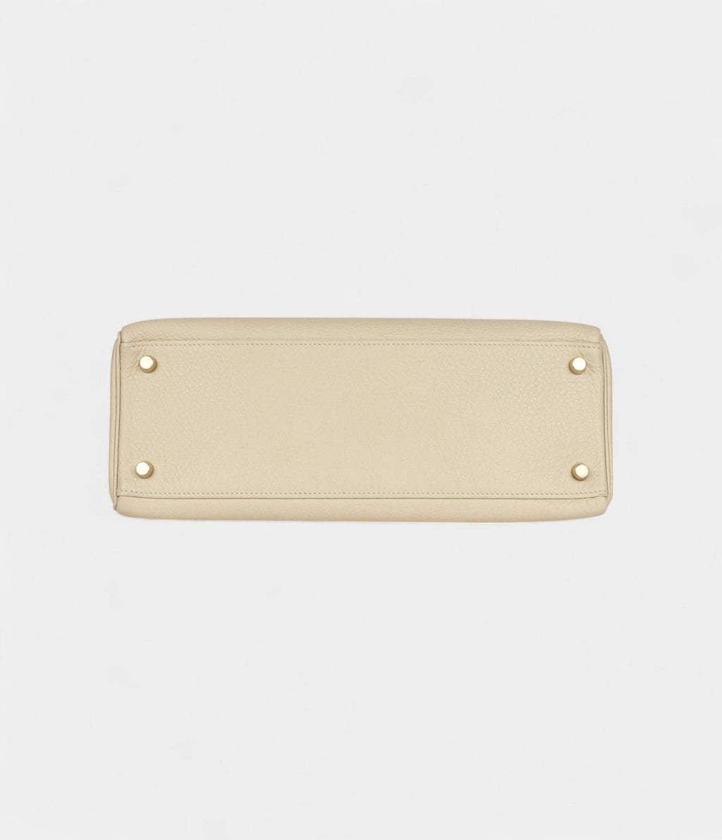 Hermes Kelly 32 Parchemin Togo Gold Hardware