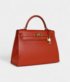 HMKelly 32 Terre Battue Tadelakt Gold Hardware