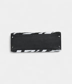 HMKelly 32 Zebra Black Epsom Palladium Hardware