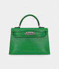 HMKelly II Sellier Mini Bambou Chevre Leather Palladium Hardware
