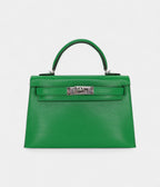 HMKelly II Sellier Mini Bambou Chevre Leather Palladium Hardware