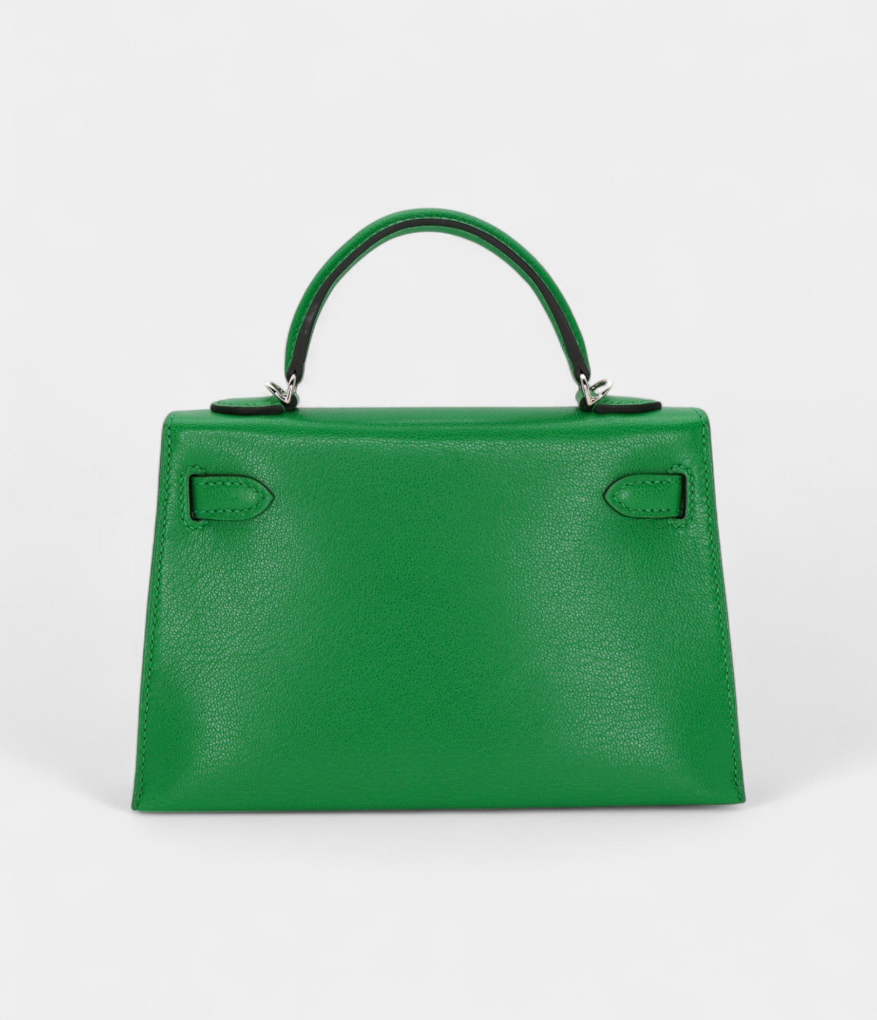 HMKelly II Sellier Mini Bambou Chevre Leather Palladium Hardware