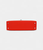 HMKelly II Sellier Mini Go Orange Field Epsom Leather Palladium Hardware