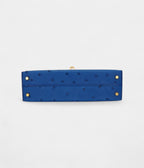 HMKelly II Sellier Mini Mykonos Ostrich Gold Hardware