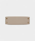 HMKelly II Sellier Mini Nata/Black Chèvre Leather Permabrass Hardware