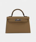 HMKelly II Sellier Mini Poussiere Epsom Leather Palladium Hardware