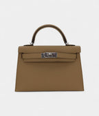 HMKelly II Sellier Mini Poussiere Epsom Leather Palladium Hardware