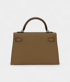 HMKelly II Sellier Mini Poussiere Epsom Leather Palladium Hardware