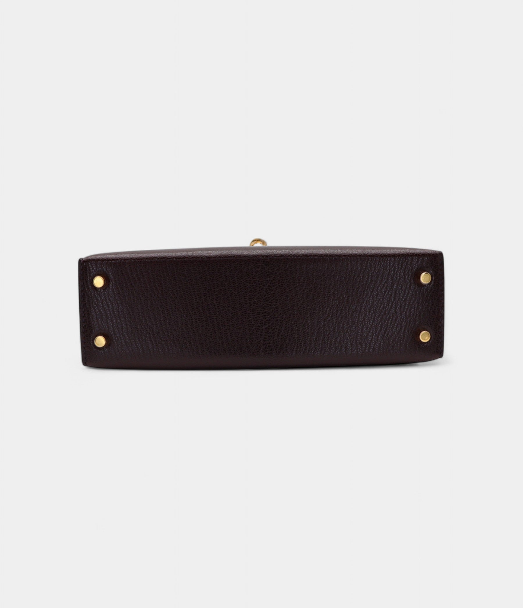 HMKelly II Sellier Mini Rouge Sellier Chevre Leather Gold Hardware