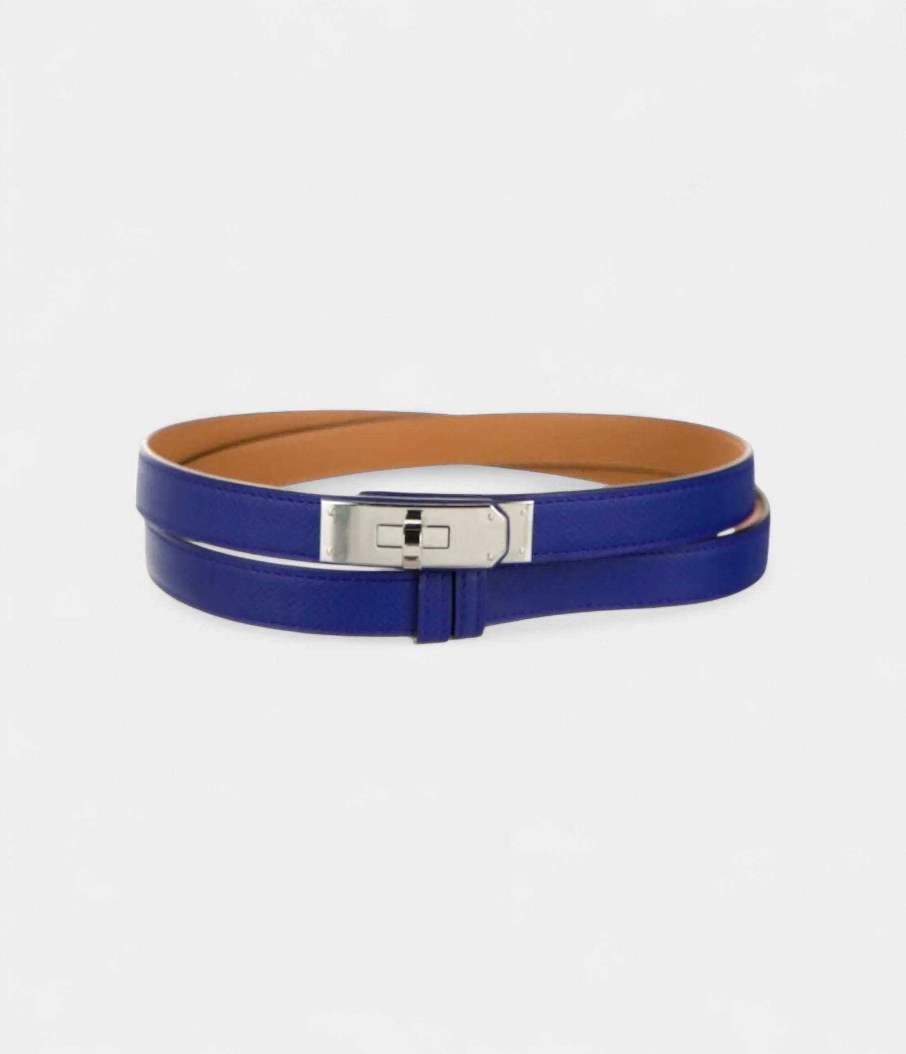 HMKelly Leather Belt A Signature of Subtle Luxury
