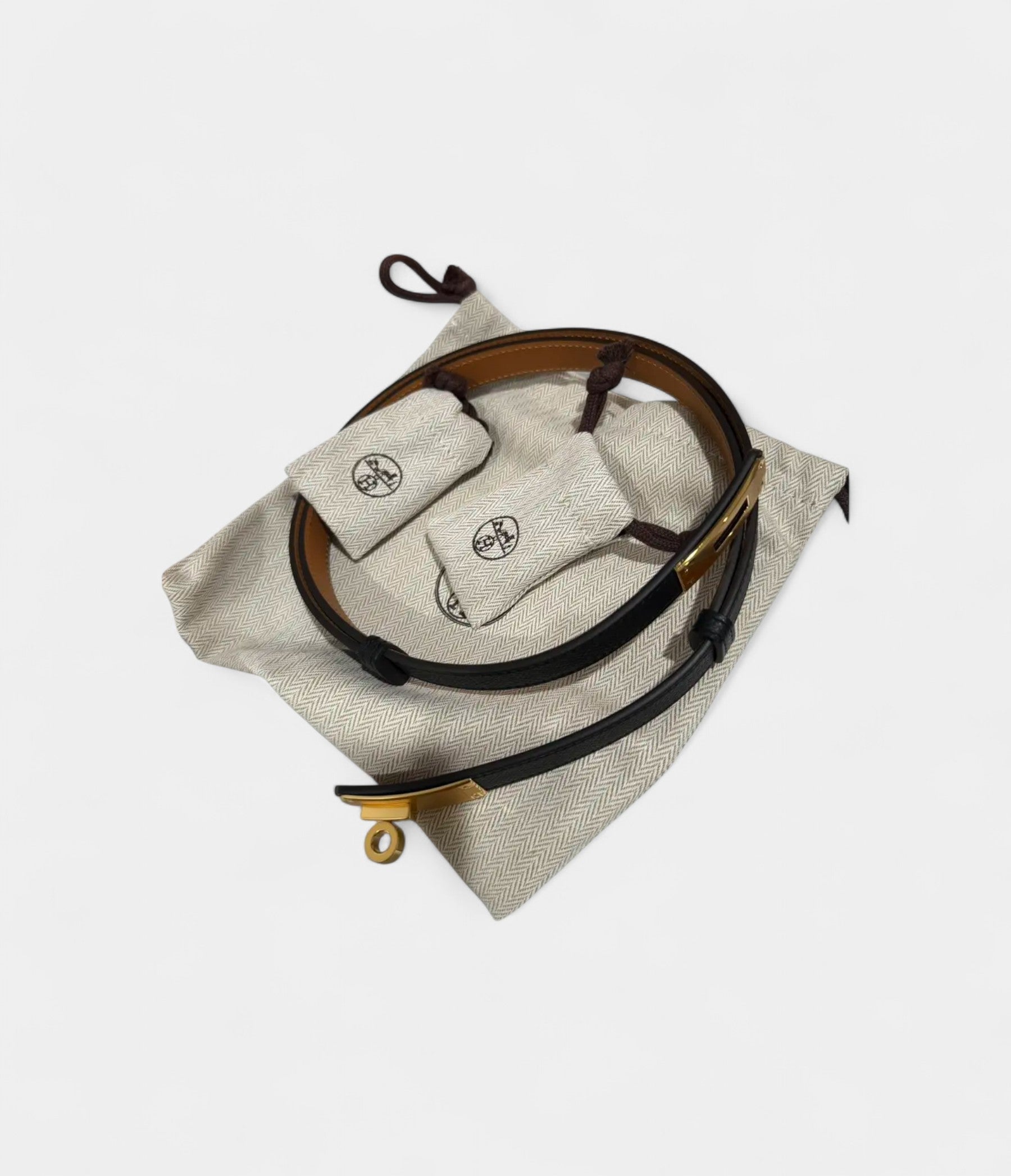 HMKelly Leather Belt A Refined Nod to Iconic Elegance