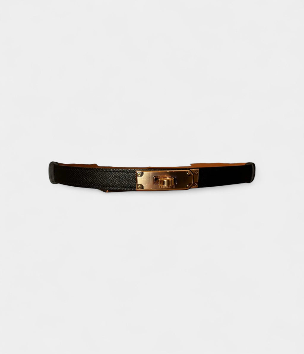 HMKelly Leather Belt A Timeless Emblem of Elegance