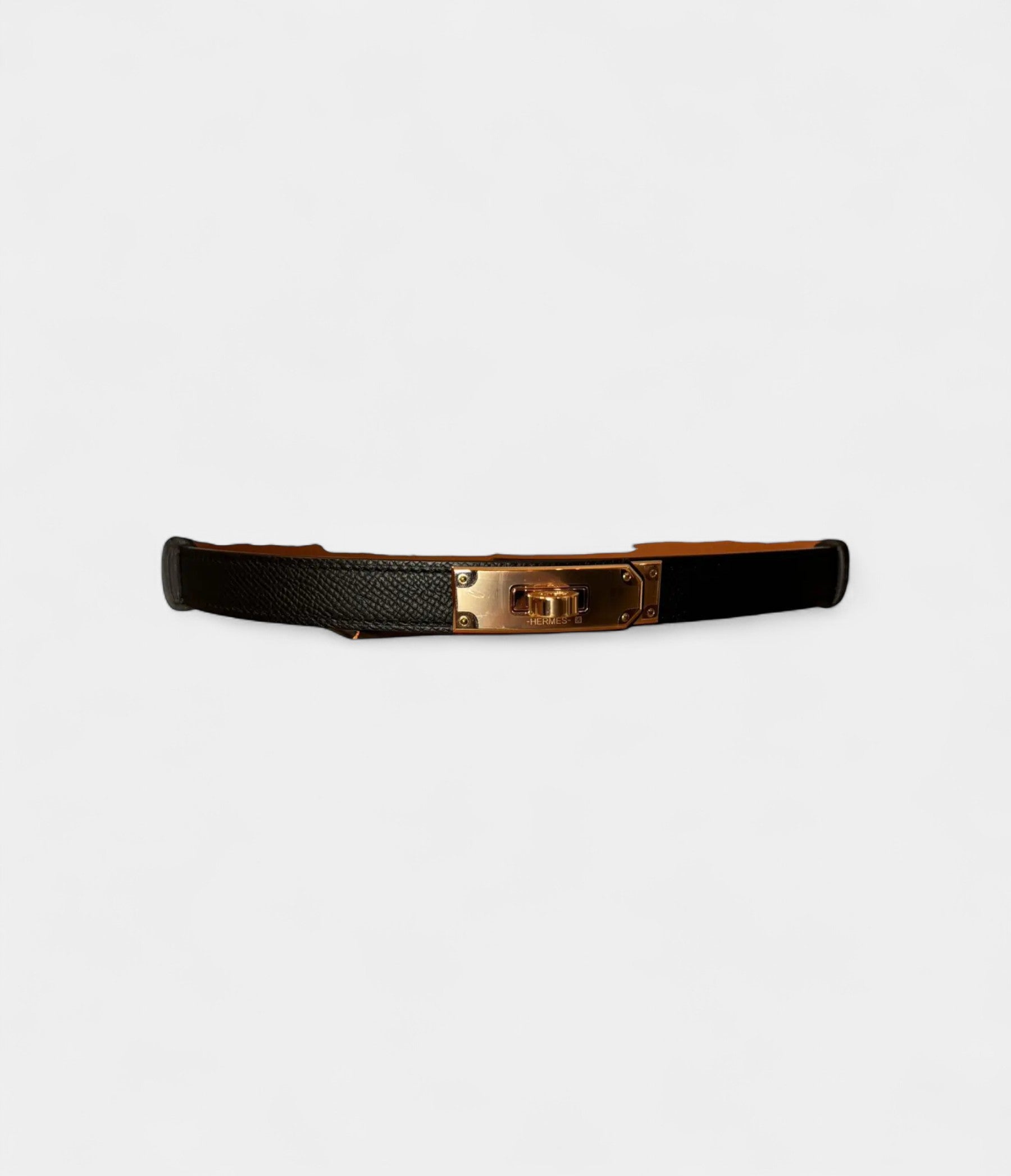 HMKelly Leather Belt A Timeless Emblem of Elegance