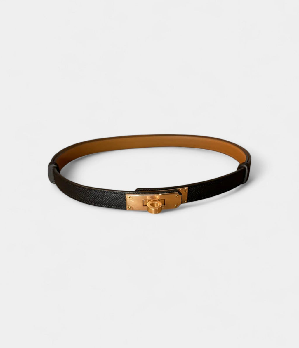 HMKelly Leather Belt A Timeless Emblem of Elegance