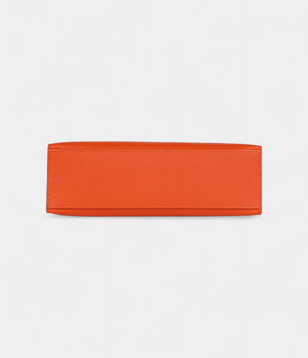 HMKelly Pochette Feu Epsom Palladium Hardware