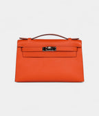 HMKelly Pochette Feu Epsom Palladium Hardware