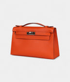 HMKelly Pochette Feu Epsom Palladium Hardware