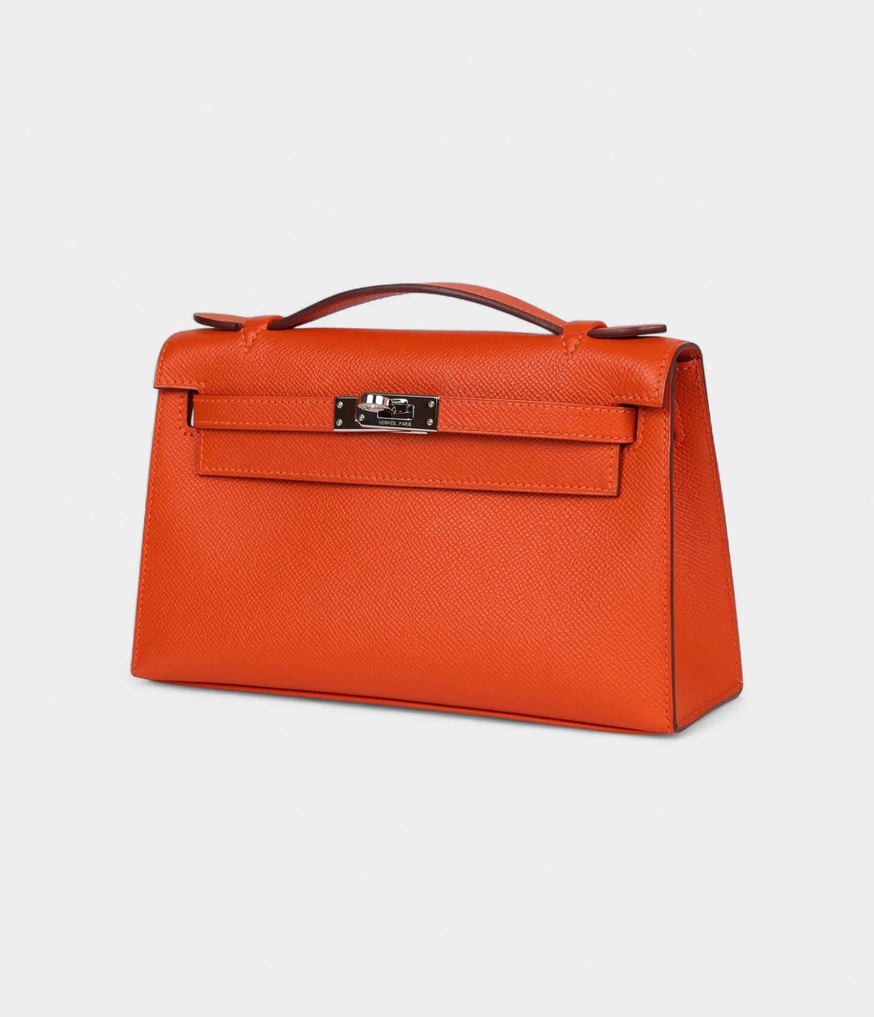HMKelly Pochette Feu Epsom Palladium Hardware