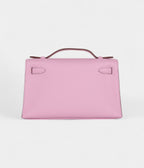 HMKelly Pochette Mauve Sylvestre Swift Palladium Hardware