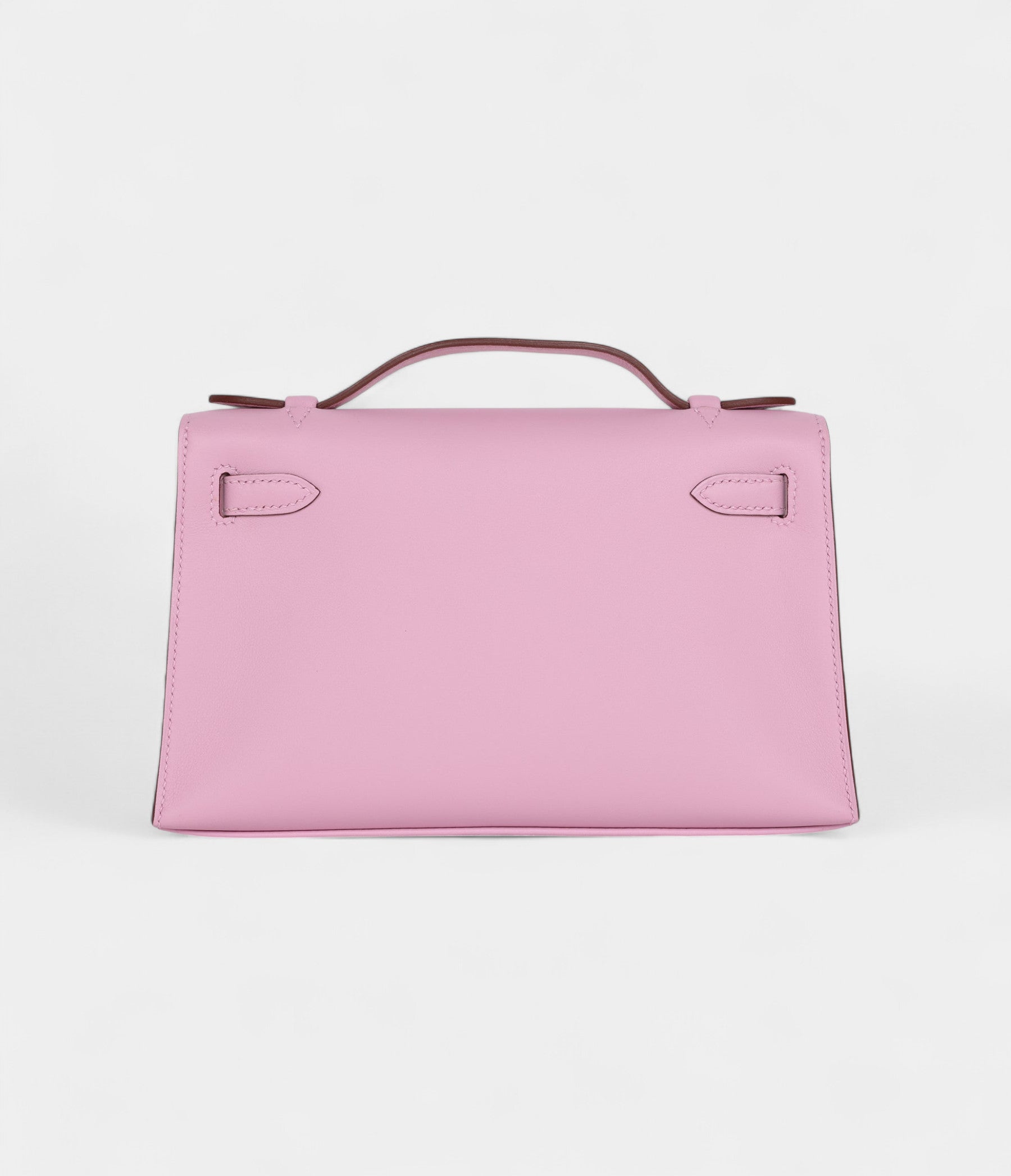 HMKelly Pochette Mauve Sylvestre Swift Palladium Hardware