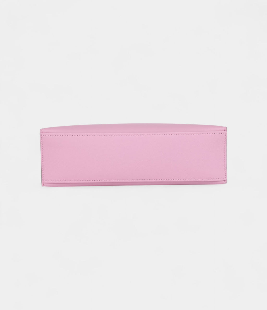 HMKelly Pochette Mauve Sylvestre Swift Palladium Hardware