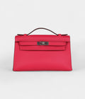 HMKelly Pochette Rose Extreme Swift Palladium Hardware
