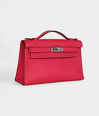HMKelly Pochette Rose Extreme Swift Palladium Hardware