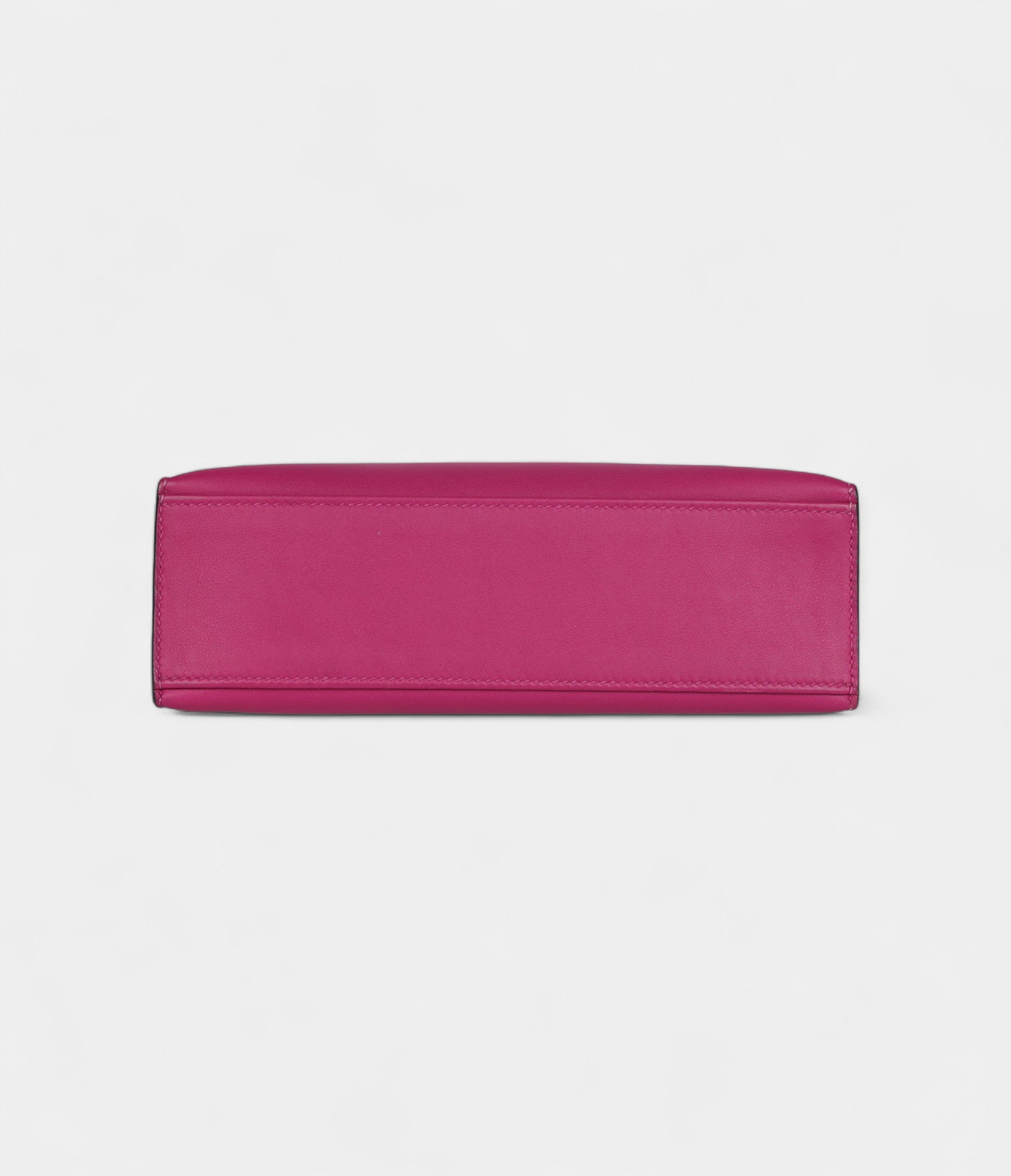HMKelly Pochette Rose Pourpre Swift Palladium Hardware