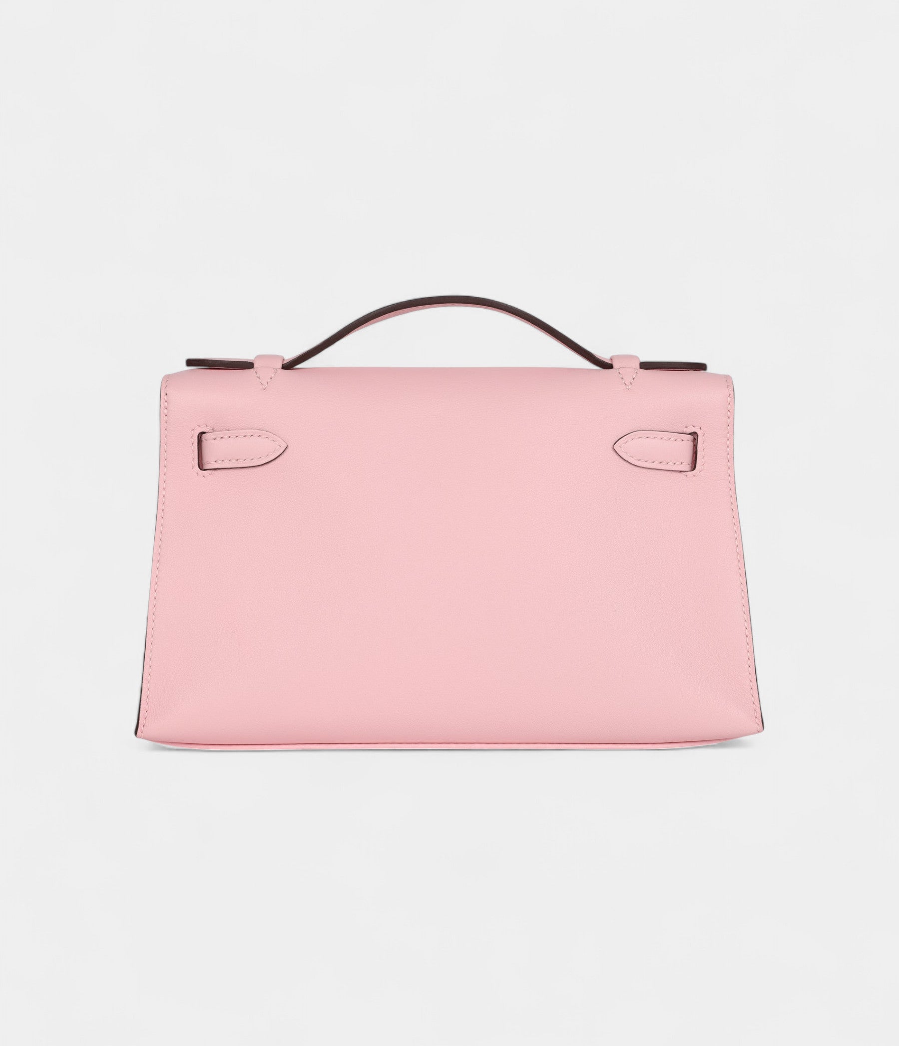 HMKelly Pochette Rose Sakura Swift Palladium Hardware