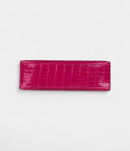 HMKelly Pochette Rose Scheherazade Shiny Alligator Gold Hardware