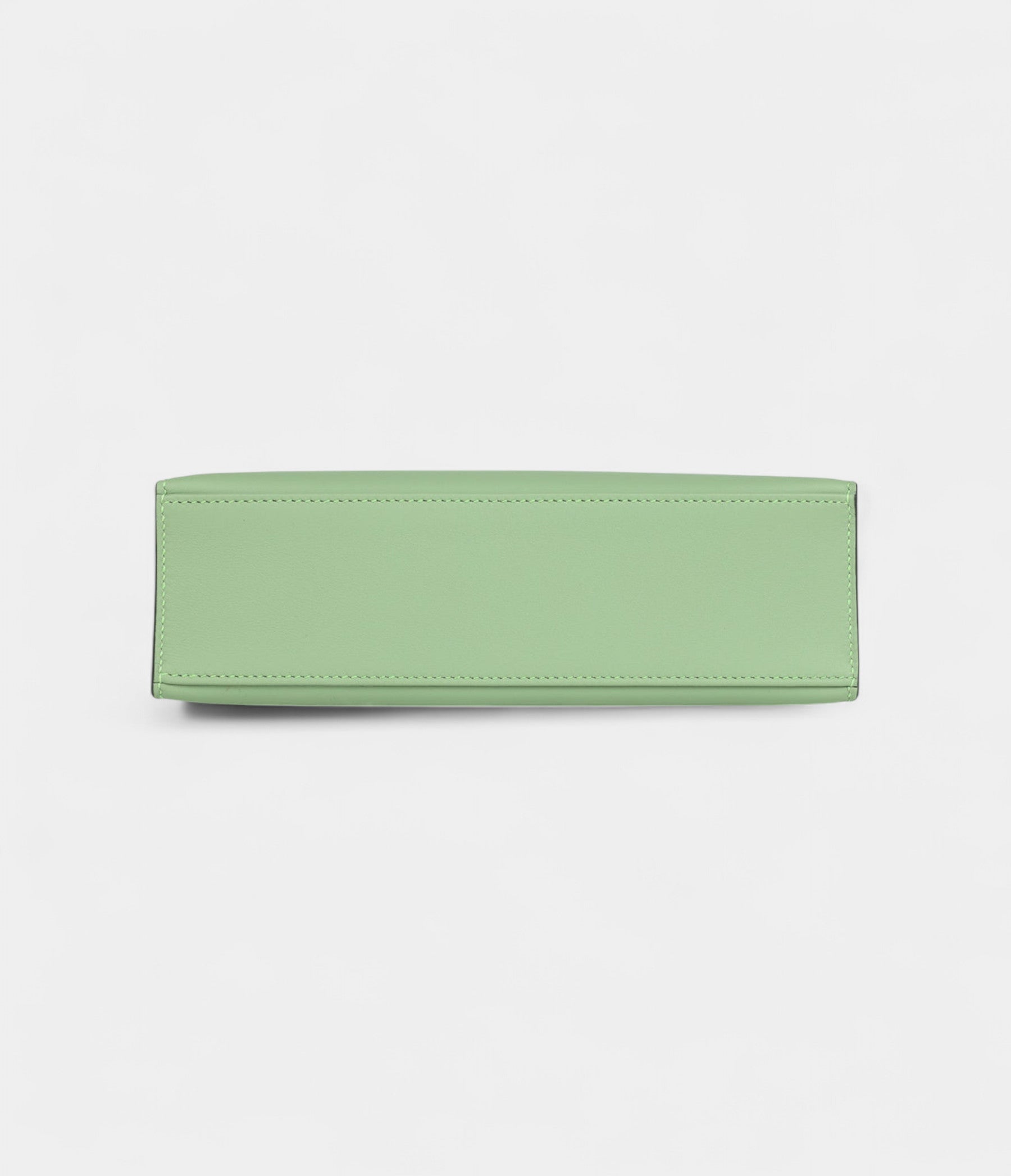 HMKelly Pochette Vert Criquet Swift Palladium Hardware