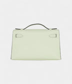 HMKelly Pochette Vert Fizz Swift Palladium Hardware