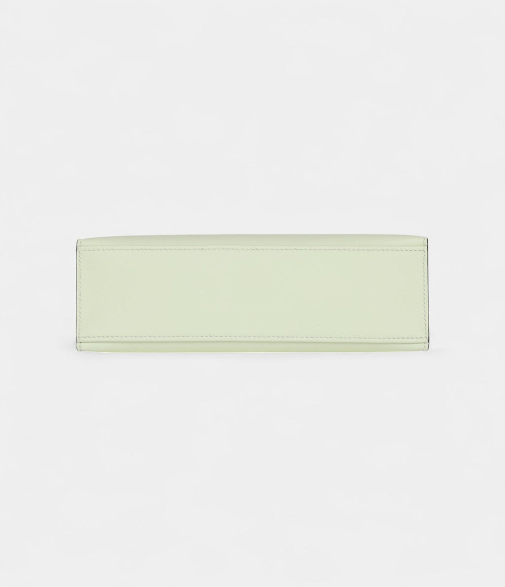 HMKelly Pochette Vert Fizz Swift Palladium Hardware