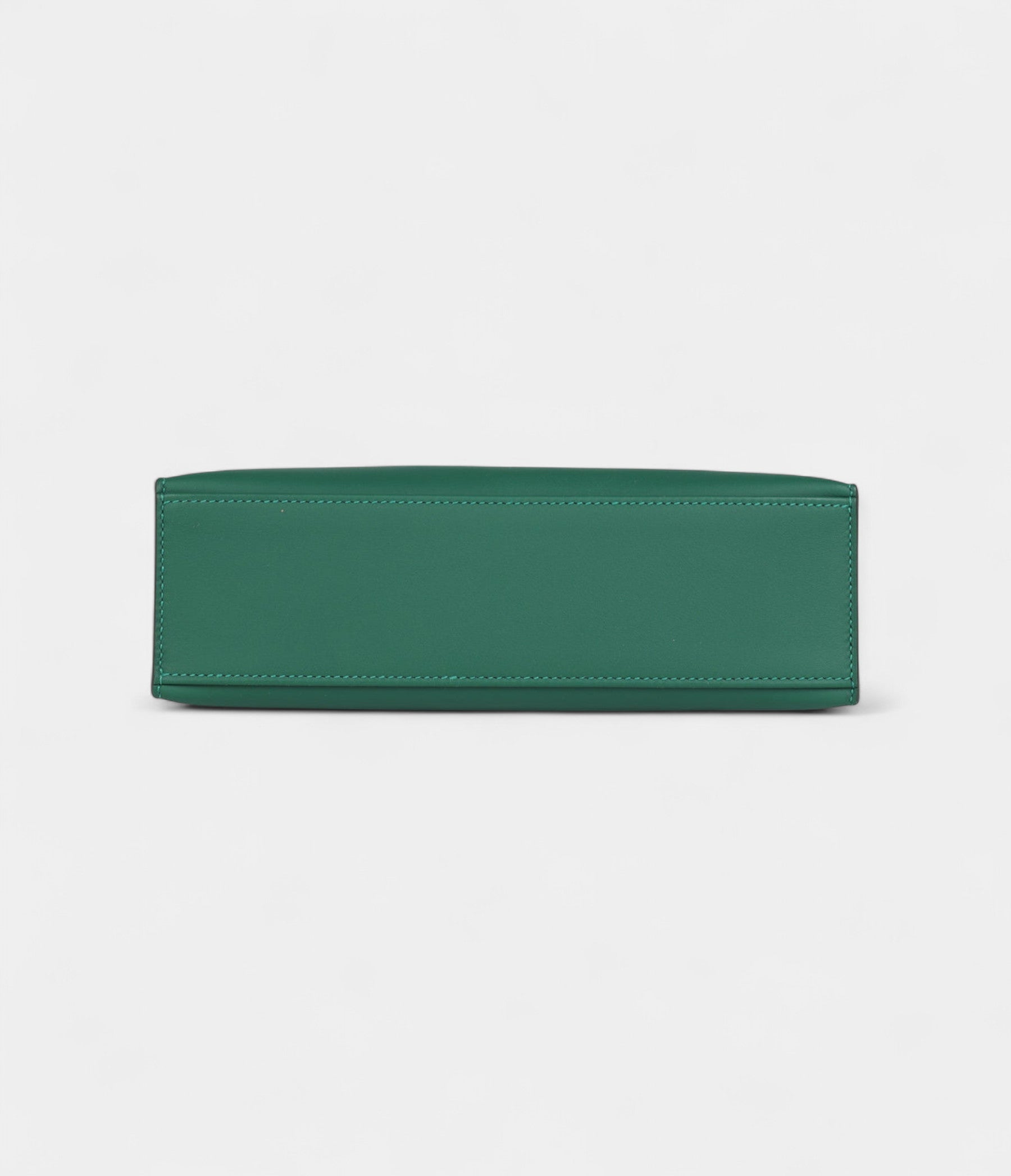 HMKelly Pochette Vert Moyen Swift Palladium Hardware