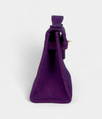 HMKelly Pochette Violet Doblis Gold Hardware