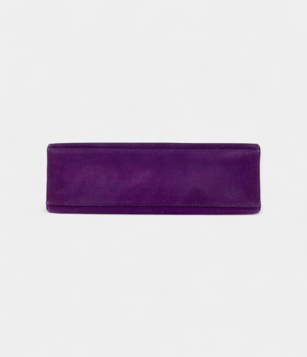HMKelly Pochette Violet Doblis Gold Hardware