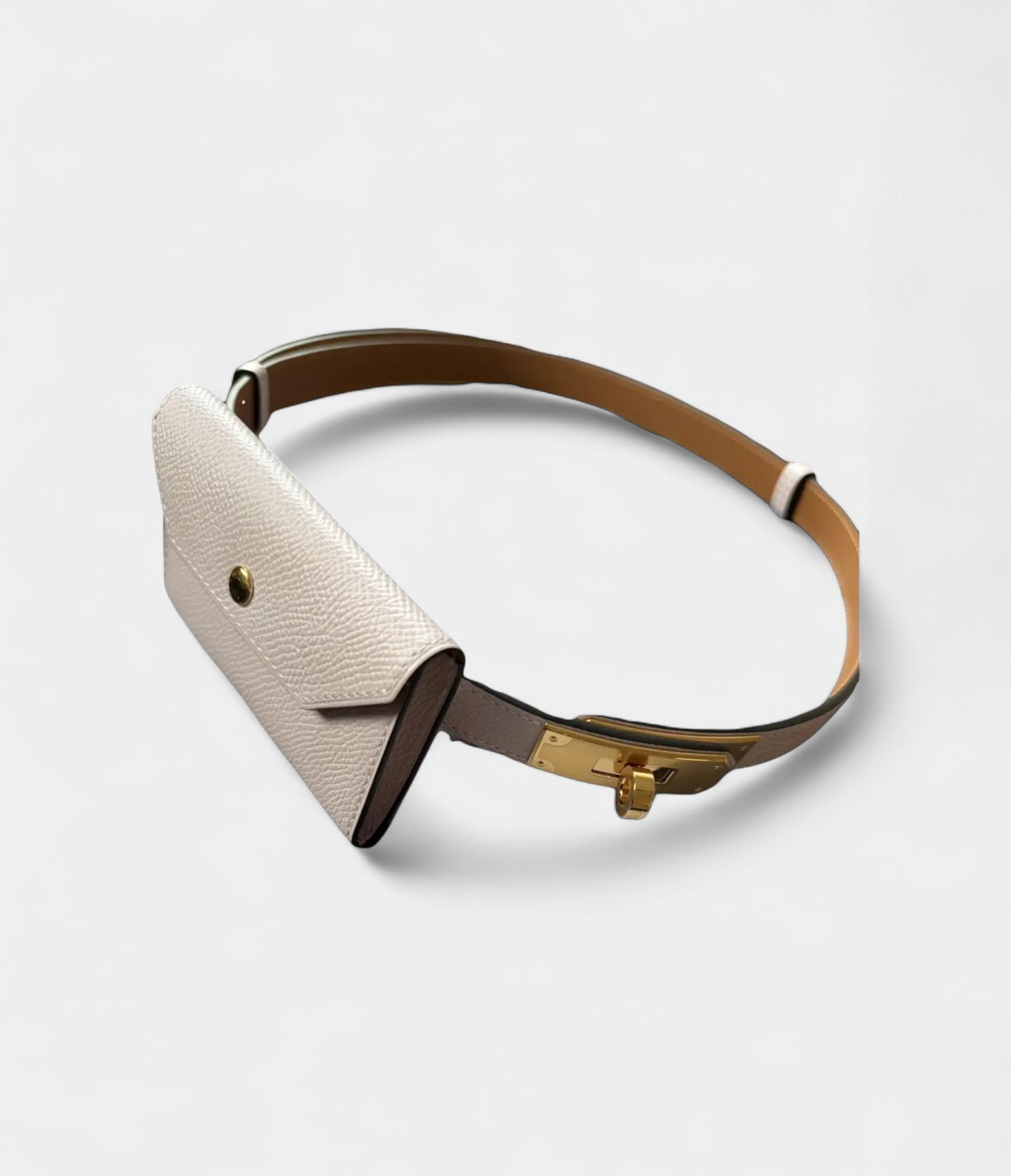 HMKelly Pocket Leather Belt Function Meets Iconic Elegance