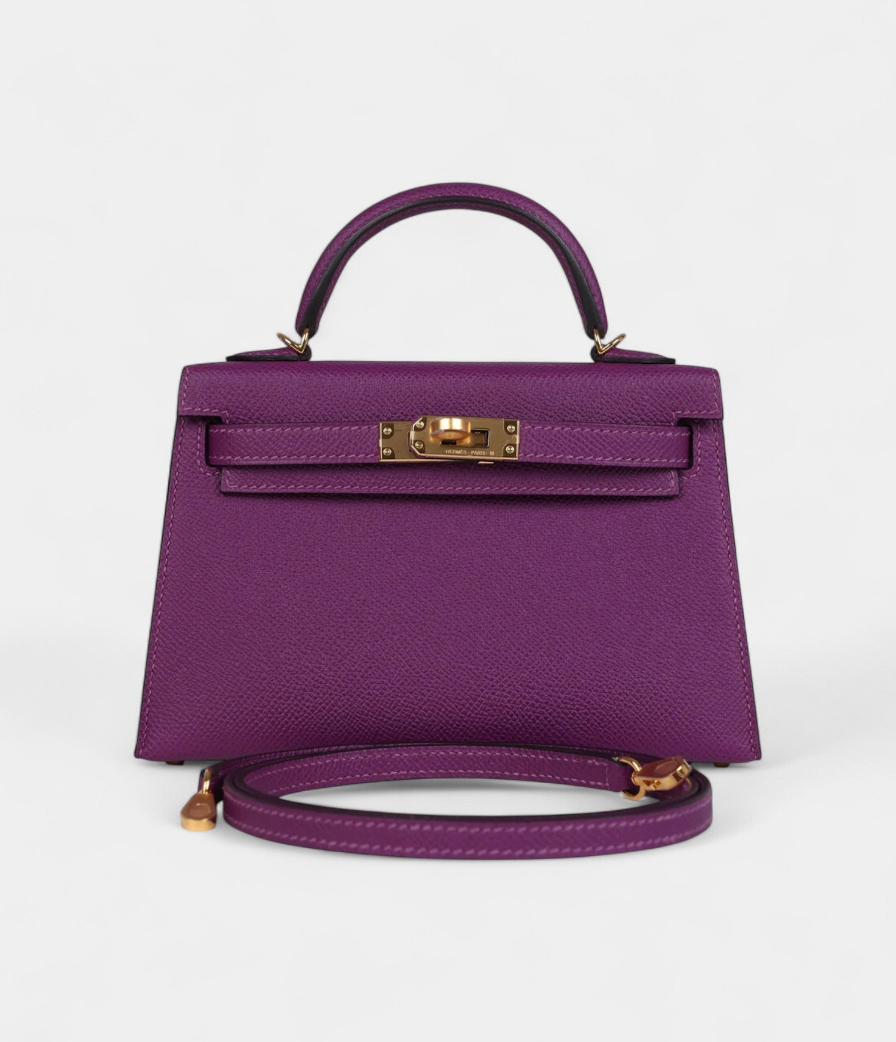 HMKelly Sellier 20 Anemone Epsom Gold Hardware