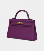 HMKelly Sellier 20 Anemone Epsom Gold Hardware