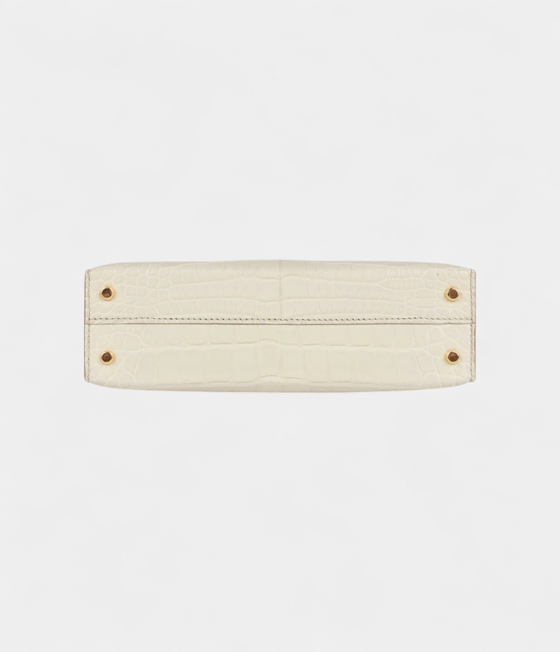 HMKelly Sellier 20 Beton Matte Alligator Gold Hardware