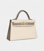 HMKelly Sellier 20 Craie and Gris Asphalte Epsom Permabrass Hardware