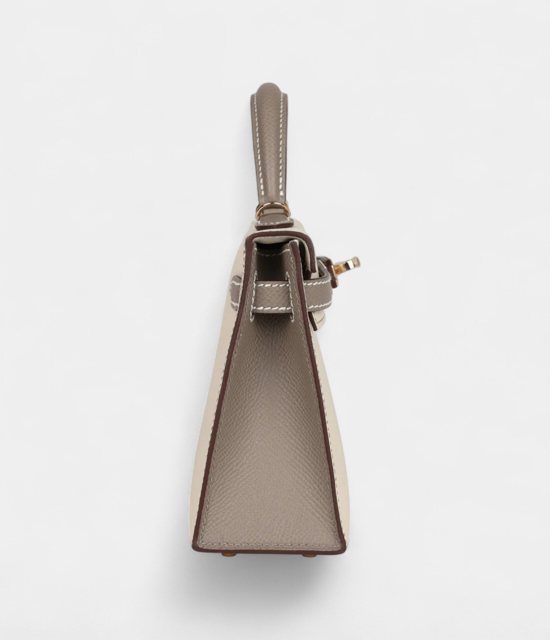 HMKelly Sellier 20 Craie and Gris Asphalte Epsom Permabrass Hardware